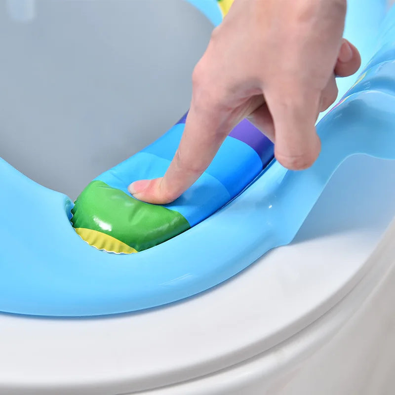 🚽🧸 Soft Baby Potty Seat – Comfy, Non-Slip & Mum-Approved for Confident Toilet Training! 🎯👶 - ThiGui