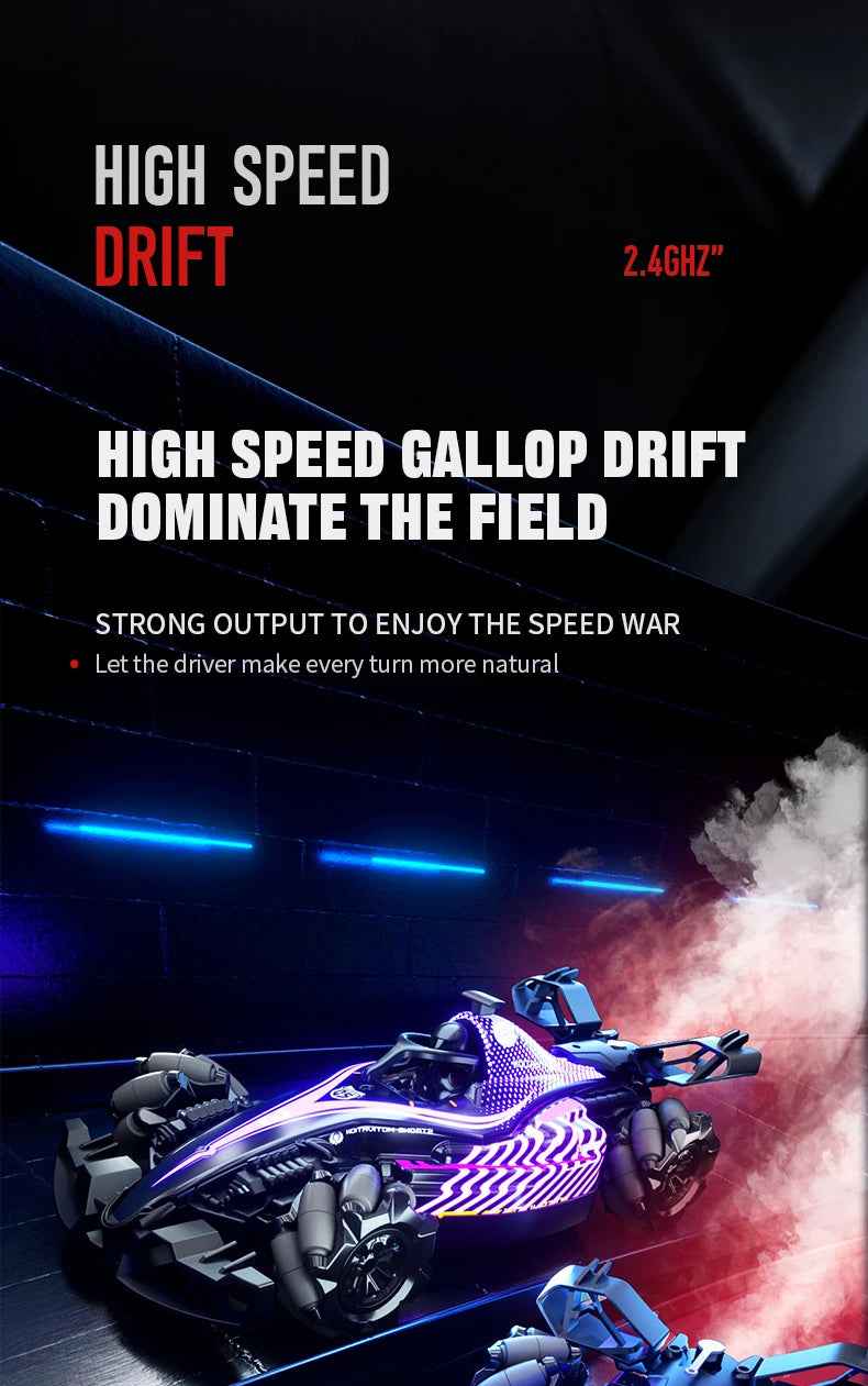 🚗💨 Turbo Spray Drift Car – Lights, Sounds & Stunts That’ll Wow Your Little Racer! 🔊✨ - ThiGui