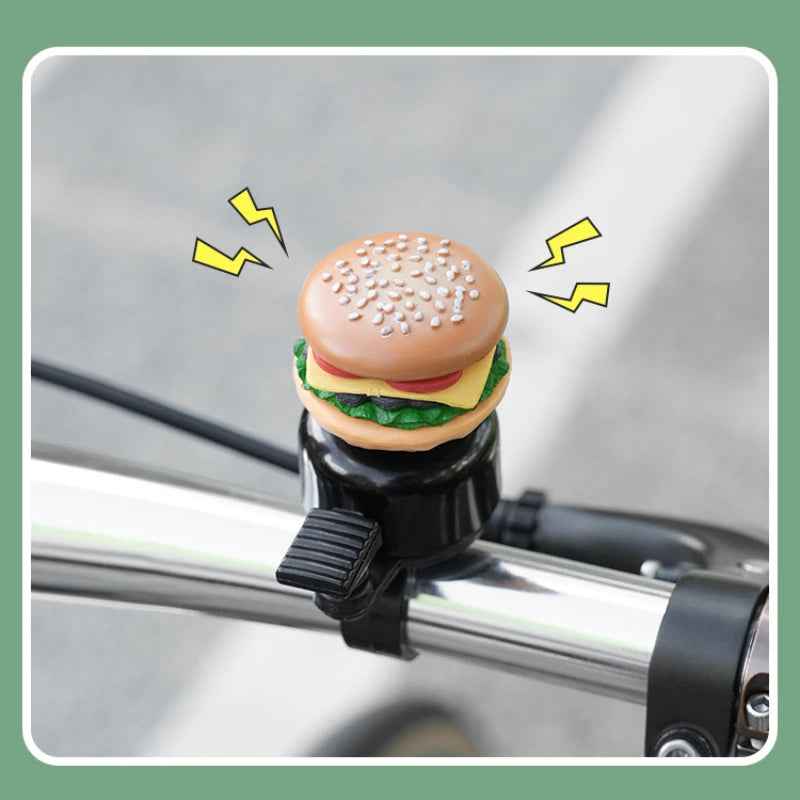 🌱Ding Ding, Let’s Roll! The Fun-Filled Hamburger Bike Bell That Makes Boys Smile - ThiGui