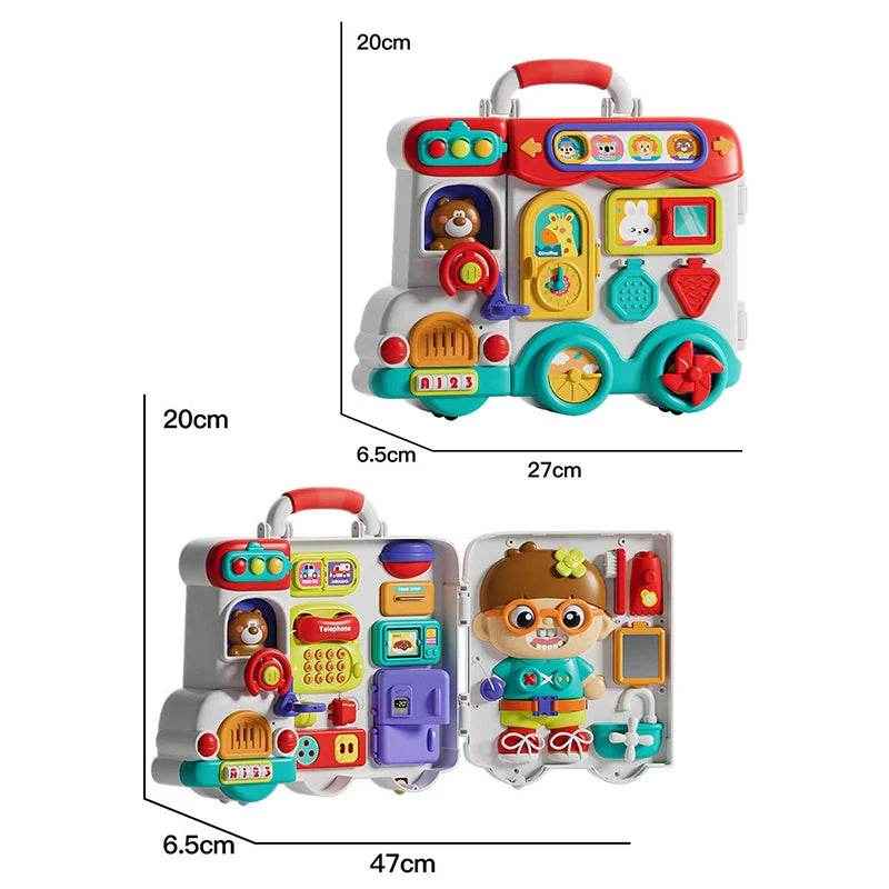 🧠 Montessori Magic on the Go ✨ Lights, Music & Switches for Curious Little Hands! - ThiGui