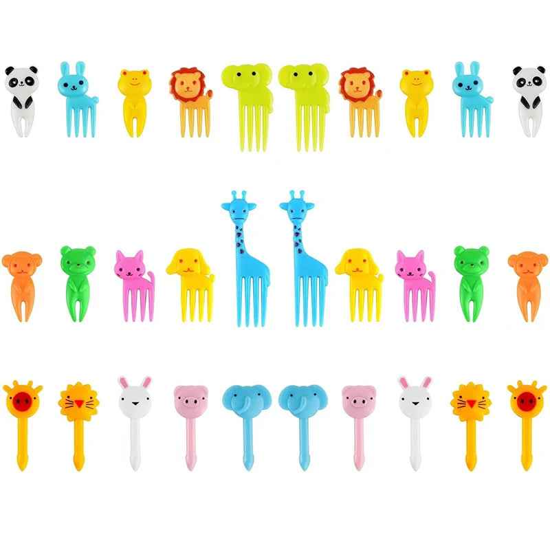 🐰🍎 Cute Animal Food Picks – Make Mealtime Fun & Fuss-Free! 🍱🎉 - ThiGui