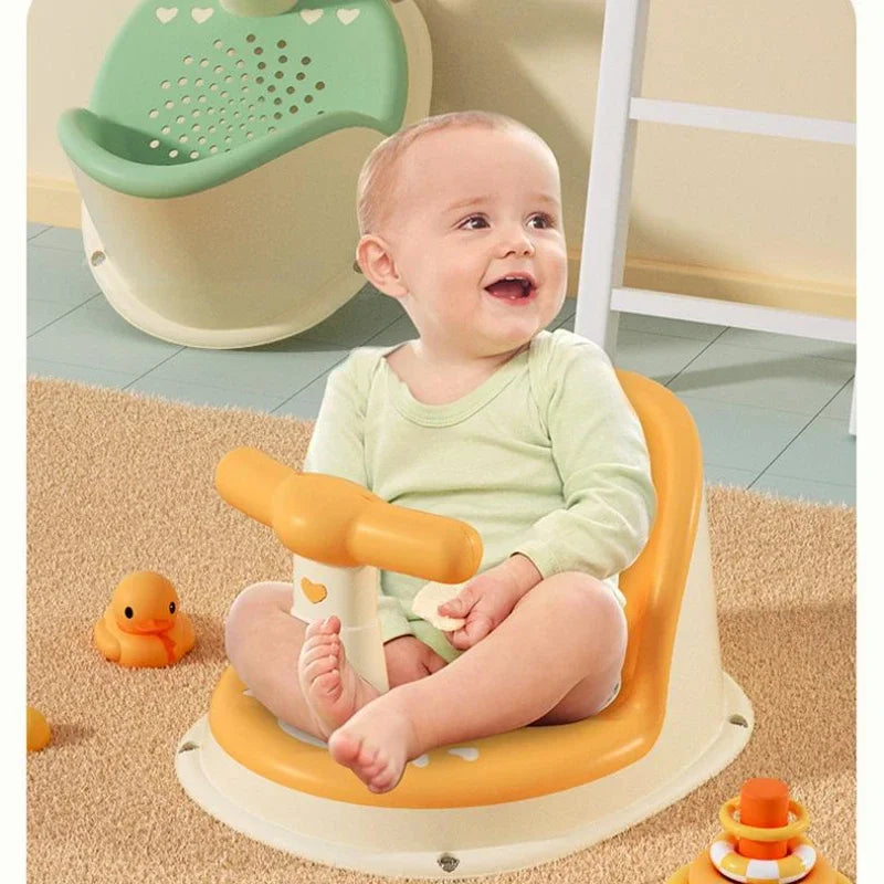 🚿Comfy Baby Shower Seat – Safe, Foldable & Perfect for Little Wigglers! 👶 - ThiGui