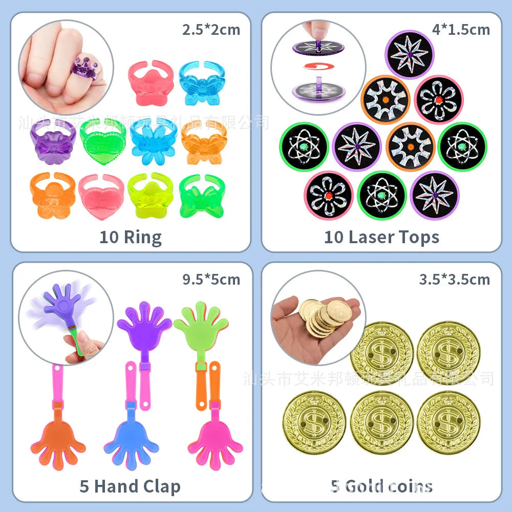 🎉 Party Sorted! Mega Toy Assortment – 30 to 300 Fun Filler Surprises for Kids 🎁🎊 - ThiGui