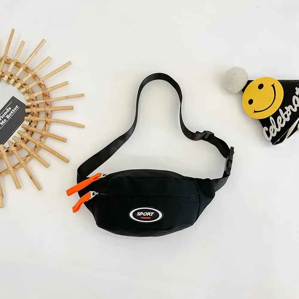 🎒 Everyday Adventure Buddy! Cute & Comfy Canvas Chest Bag for Active Kiddos 👧 - ThiGui