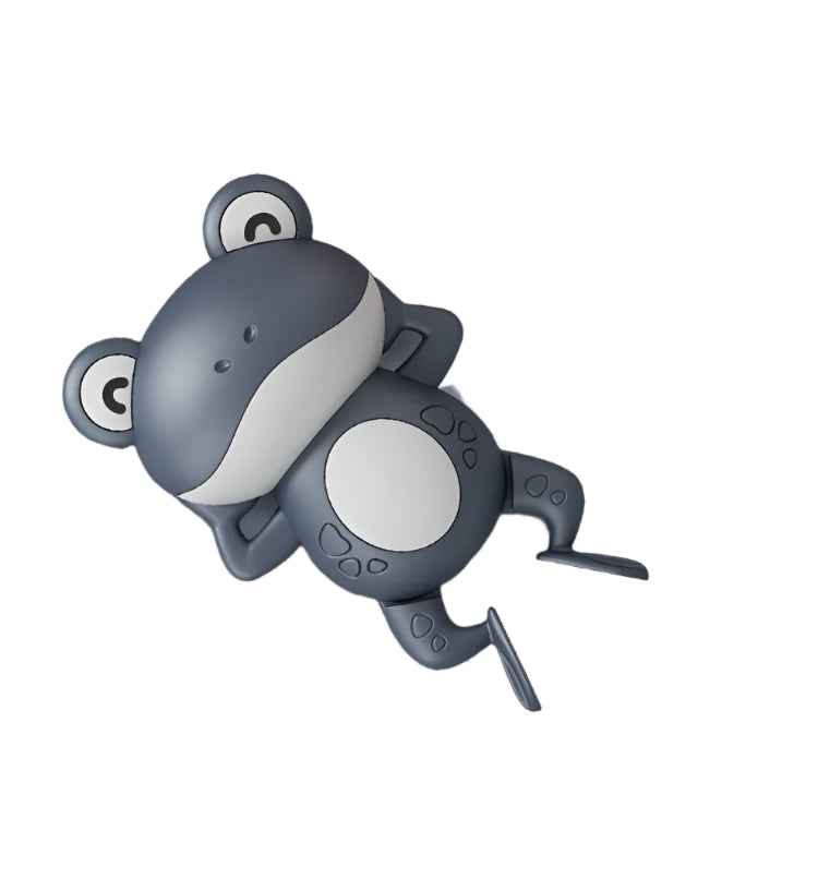 🐸 Wind It Up & Watch It Swim – Bath Time Fun with Clockwork Frog Toys! 🚿💫 - ThiGui