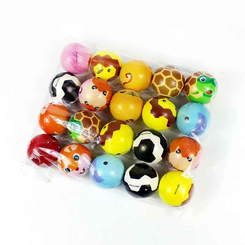 🦖 Jungle Animal Bouncy Balls – Dino-Mite Fun for Party Bags & Play! 🌴💥 - ThiGui