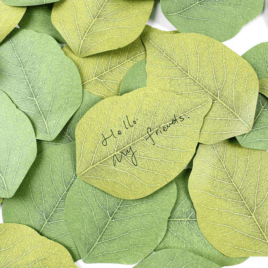 🌿Fun Leaf-Shaped Sticky Notes – Make Every Reminder Bloom with Joy! - ThiGui