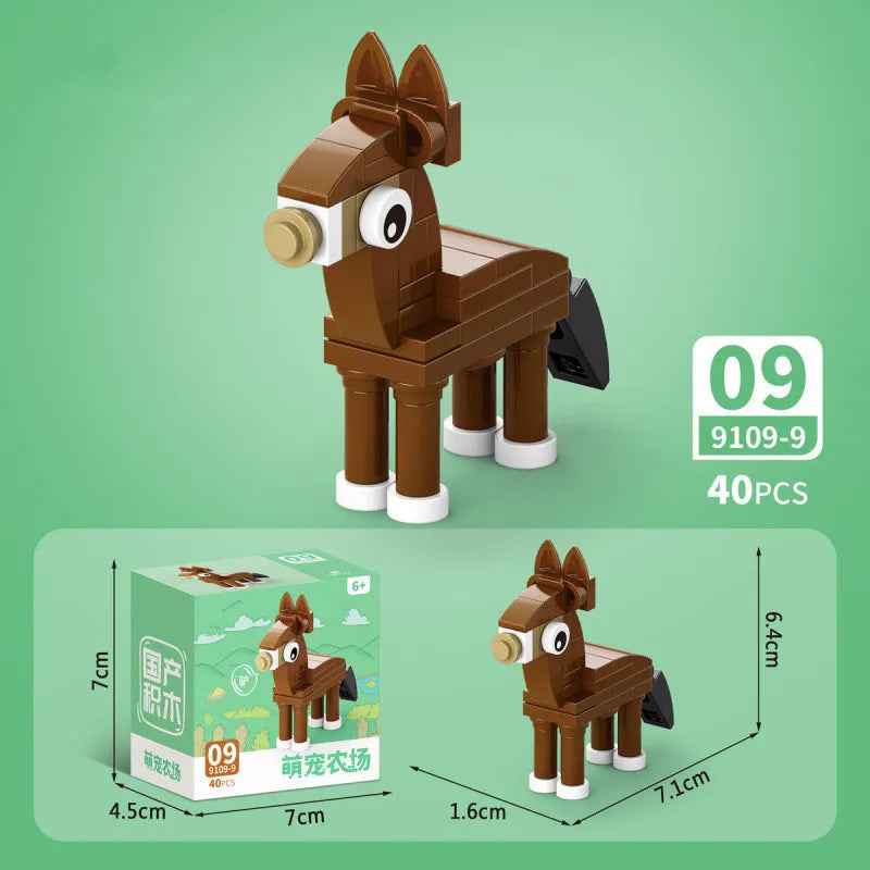 🕷️ Snap Together a Wild World – Insect & Animal Block Creatures for Kids & Collectors! 🐜🦂 - ThiGui