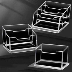 🎴Crystal-Clear Business Card Holder – Sleek, Stylish & Super Handy for Busy Mums - ThiGui