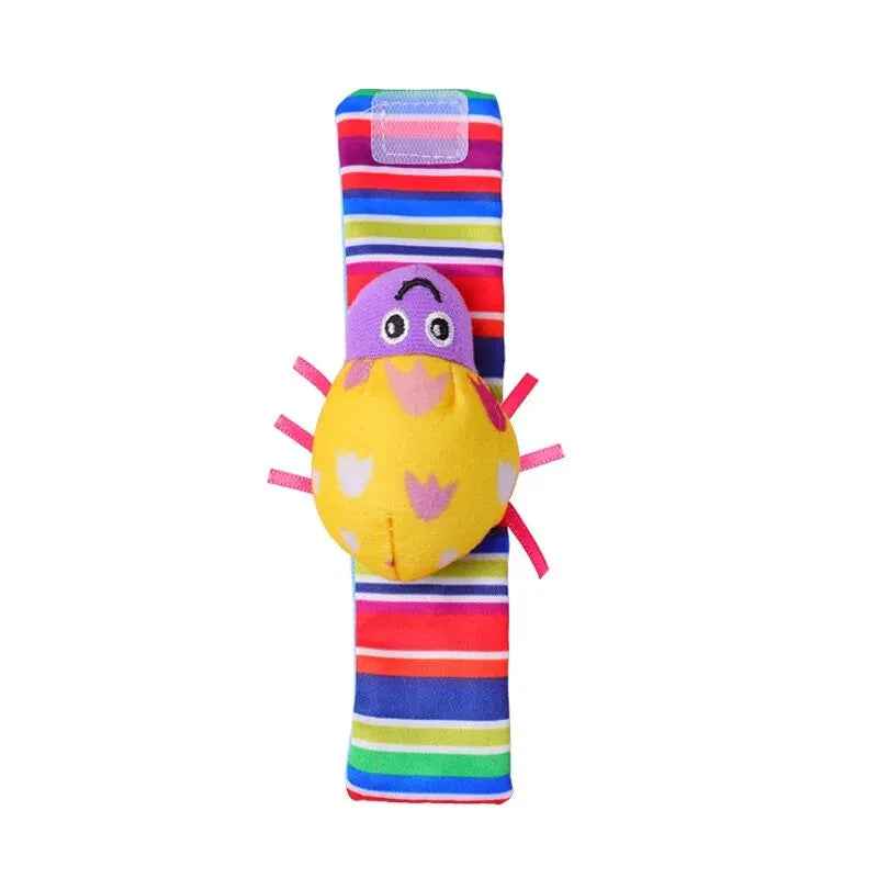 🧦Adorable Baby Rattle Socks & Wrist Toys – Sensory Fun for Little Feet & Hands (0–12M) - ThiGui