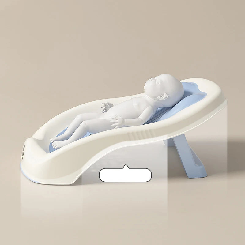 🛁💡Smart Folding Baby Bath – Comfy, Safe & Temperature Aware! 🍼🌡️ - ThiGui