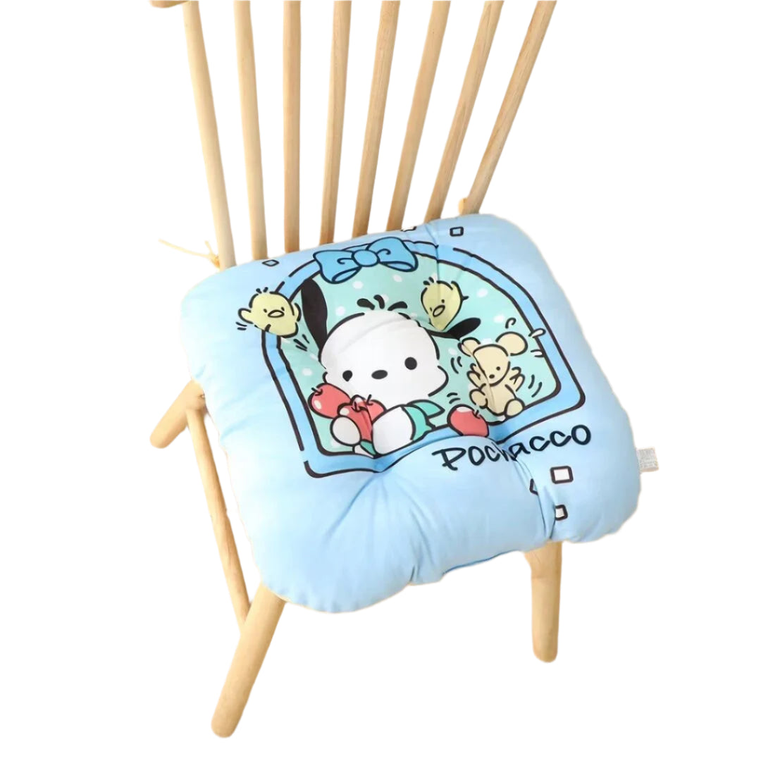 🪑 Hello Kitty & Friends Seat Cushion 🌸 | Cute, Comfy & Kawaii for Every Chair! 🐾 - ThiGui