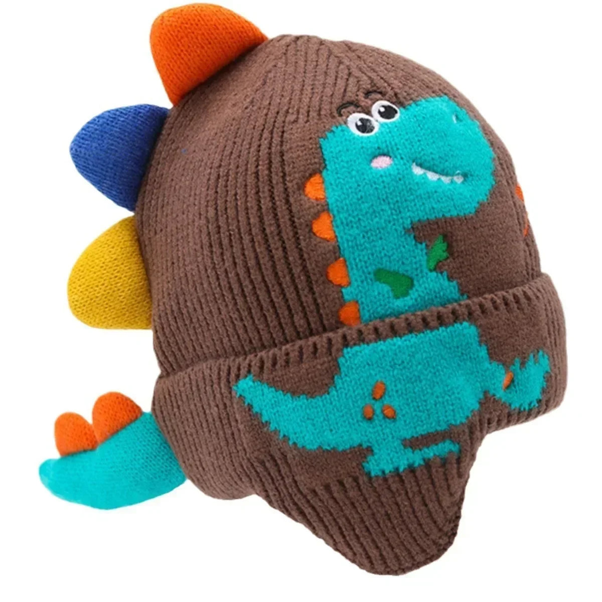 🧢🦕 3D Dino Earmuff Hat – Cozy, Cute & Roarsome for Winter Days! ❄️👶 - ThiGui