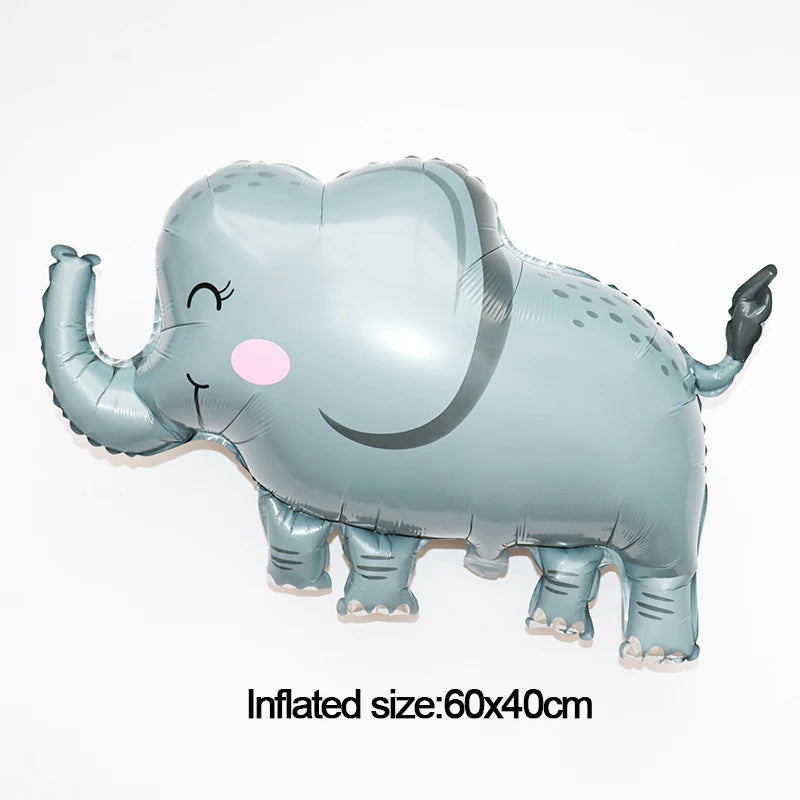 🎉 Wild Jungle Animal Balloons – Safari Party Magic with Lions, Tigers & More! 🐯🎈 - ThiGui