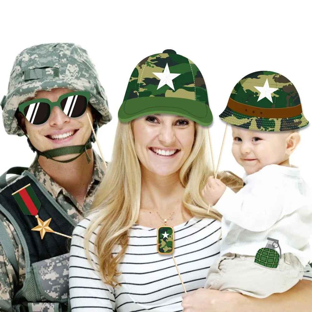 🪖Mission: Birthday! Army-Themed Party Set for Your Little Commander-in-Chief - ThiGui