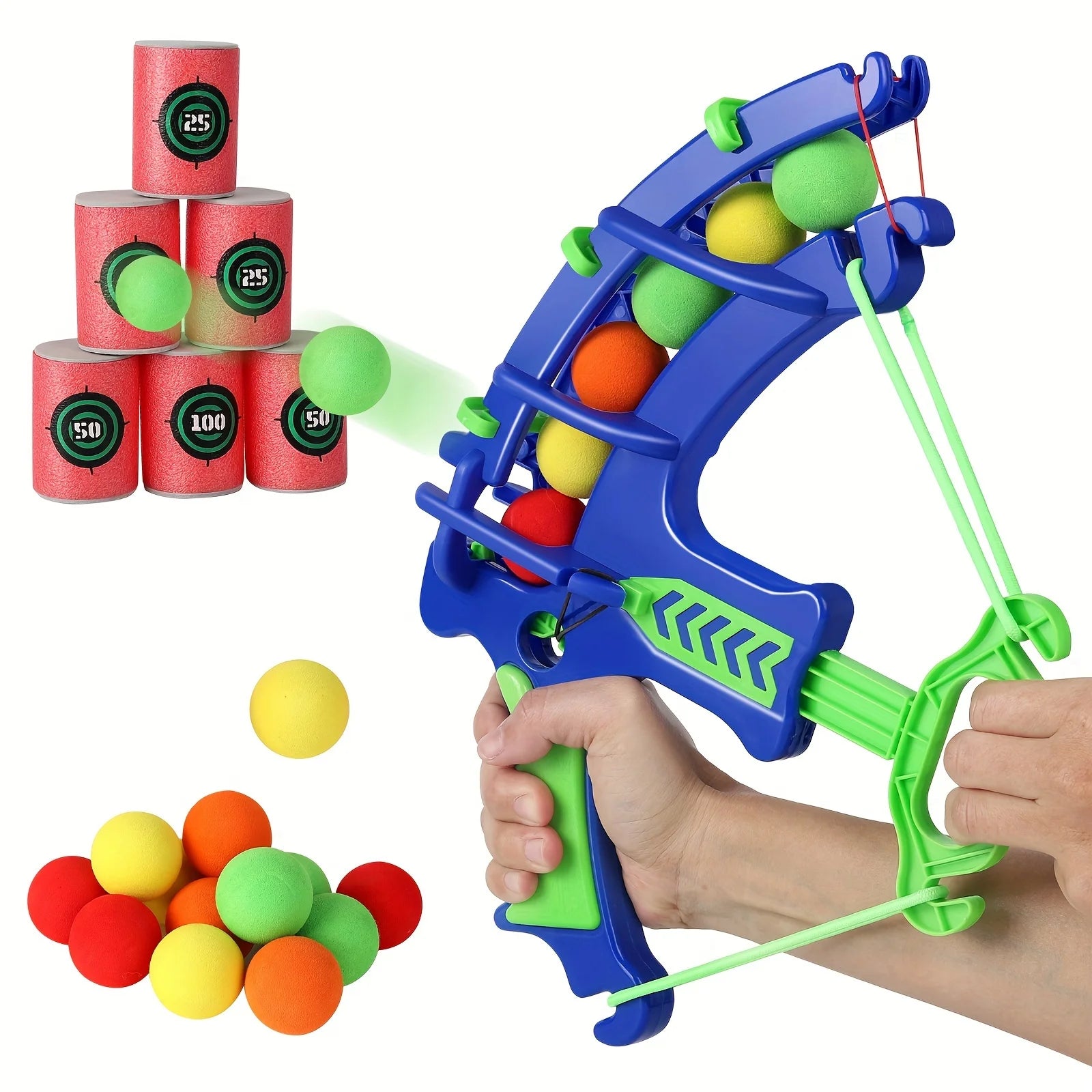 🌟 Boys’ Soft Bullet Blaster Target Game – Safe, Smart & Super Fun! 🎯 - ThiGui