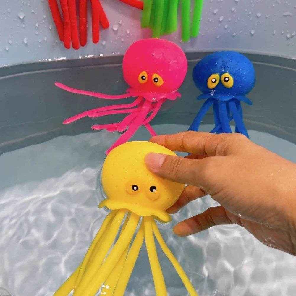 🐳Squishy Octopus Bath Toy for Boys That Soaks Up Water and Spreads Smiles - ThiGui