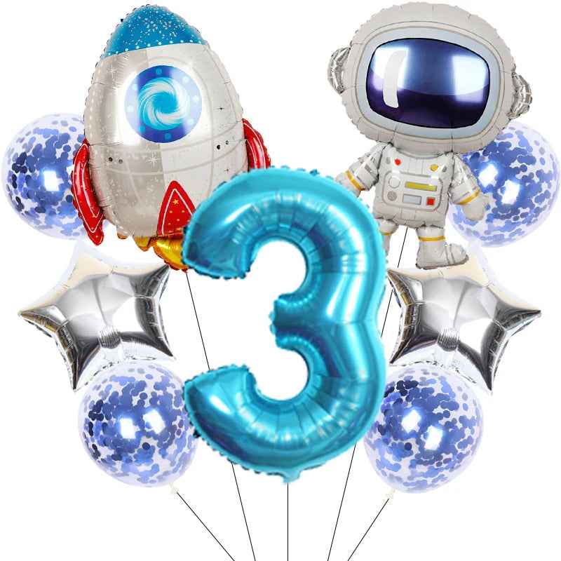 Blast Off to Fun – Space Balloon Set That Makes Birthdays Out of This World! - ThiGui