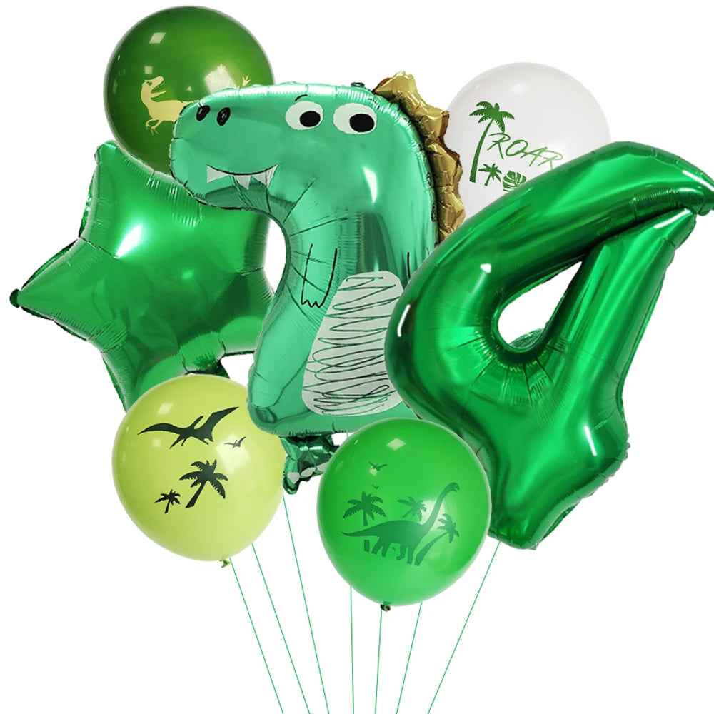 🦕 Dino-Roar Party Set – Fun Disposable Tableware for a Jurassic Birthday Bash 🎂🎈 - ThiGui