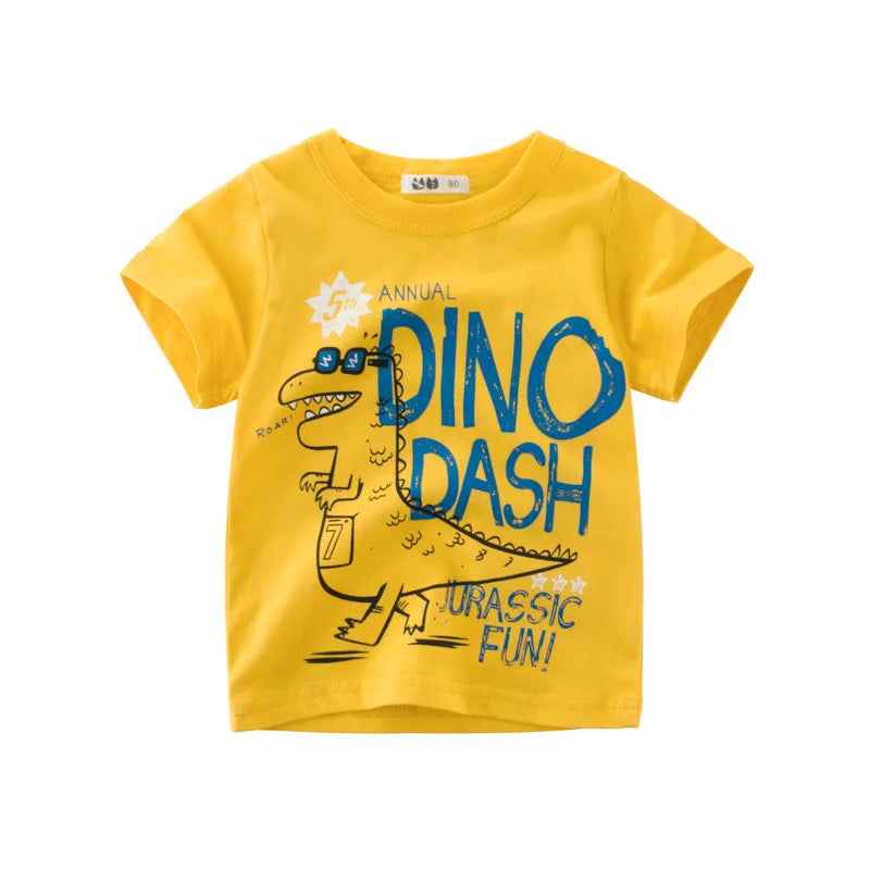 👕Cool & Comfy Cartoon T-Shirts for Boys – Perfect for Summer Fun! - ThiGui