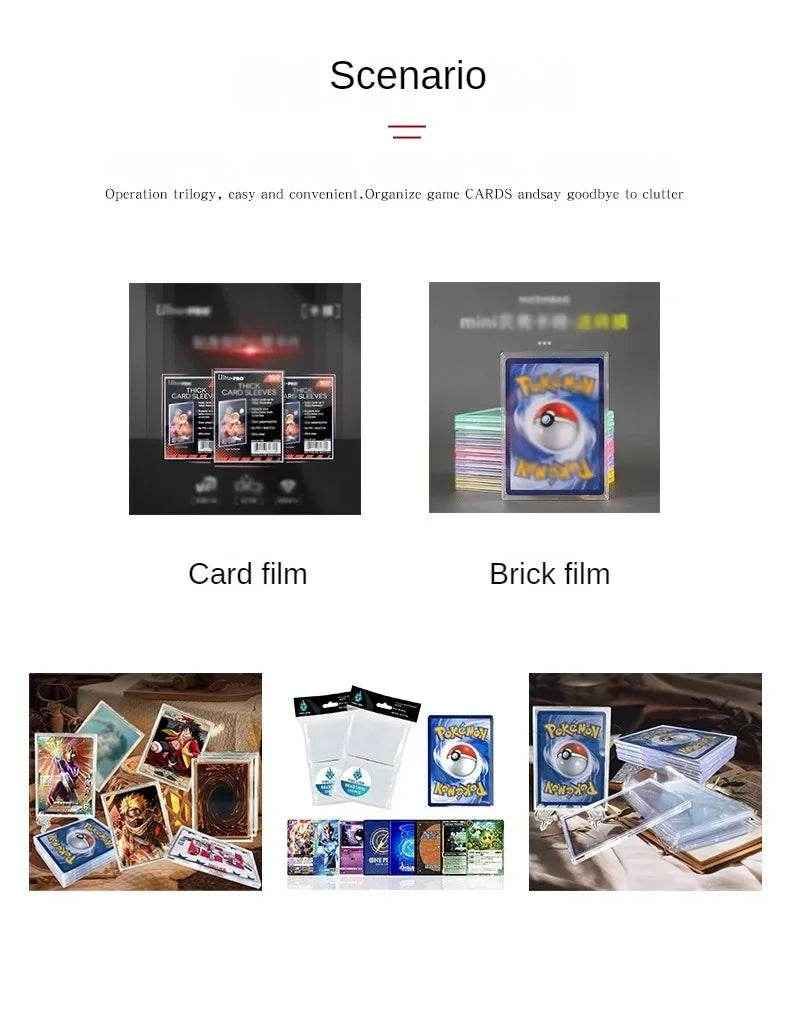 📚Deluxe Card Keeper: PU Leather Storage Box with Magnetic Lid for Trading Cards - ThiGui