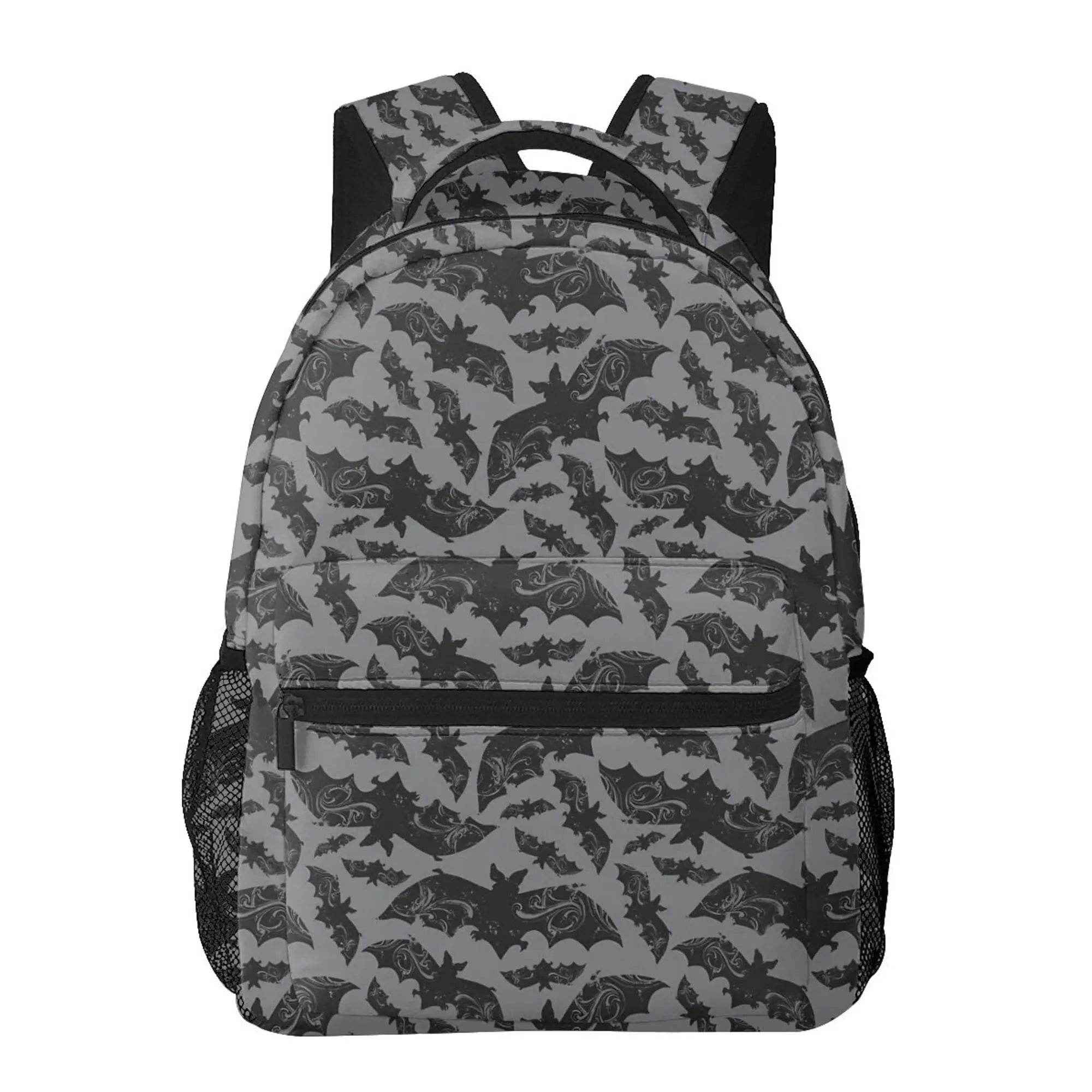 🎃 Spooky-Cute Halloween Bat Backpack – Perfect for School, Travel & Adventure! - ThiGui