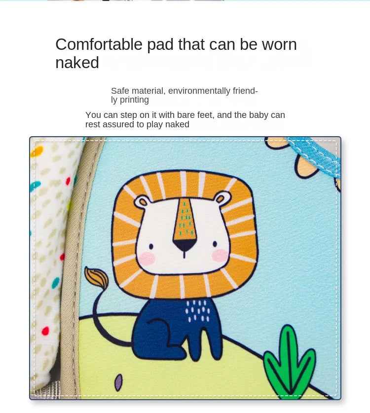 🍼 Car Seat Activity Toy – Kick, Grab & Explore on the Go! 🚗🎠 - ThiGui