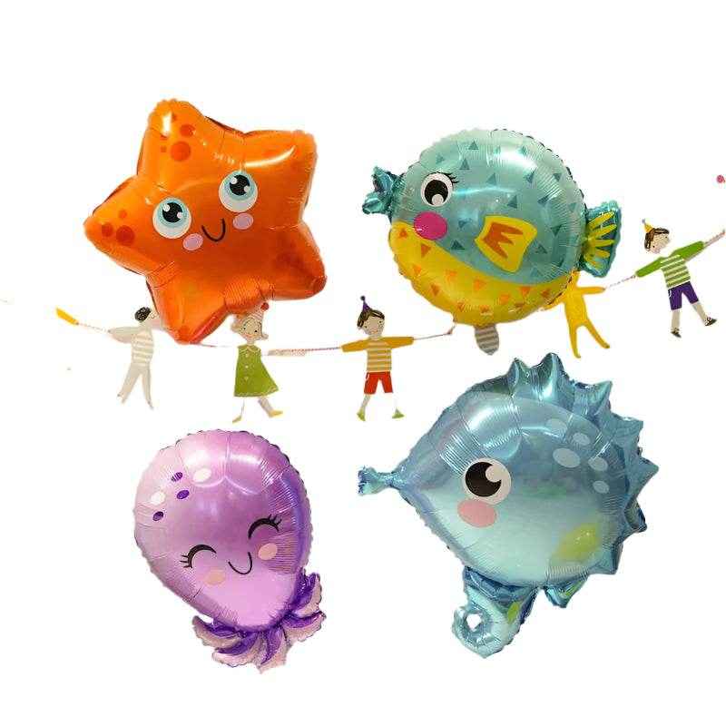 🐳Ocean Party Magic – Adorable Marine Animal Balloons That Make a Splash! - ThiGui