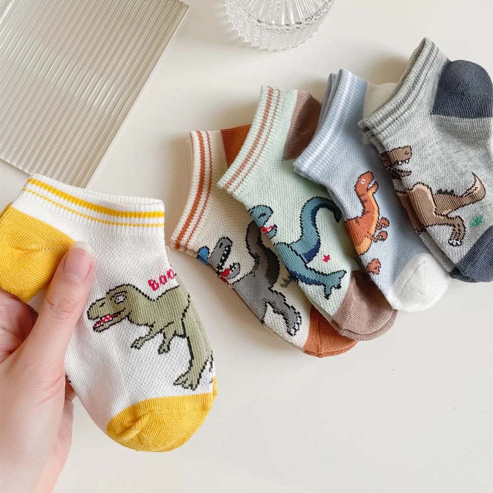 🦖 Roarsome Dino Socks – Soft, Comfy Fun for Happy Little Feet! 🧦💚 - ThiGui