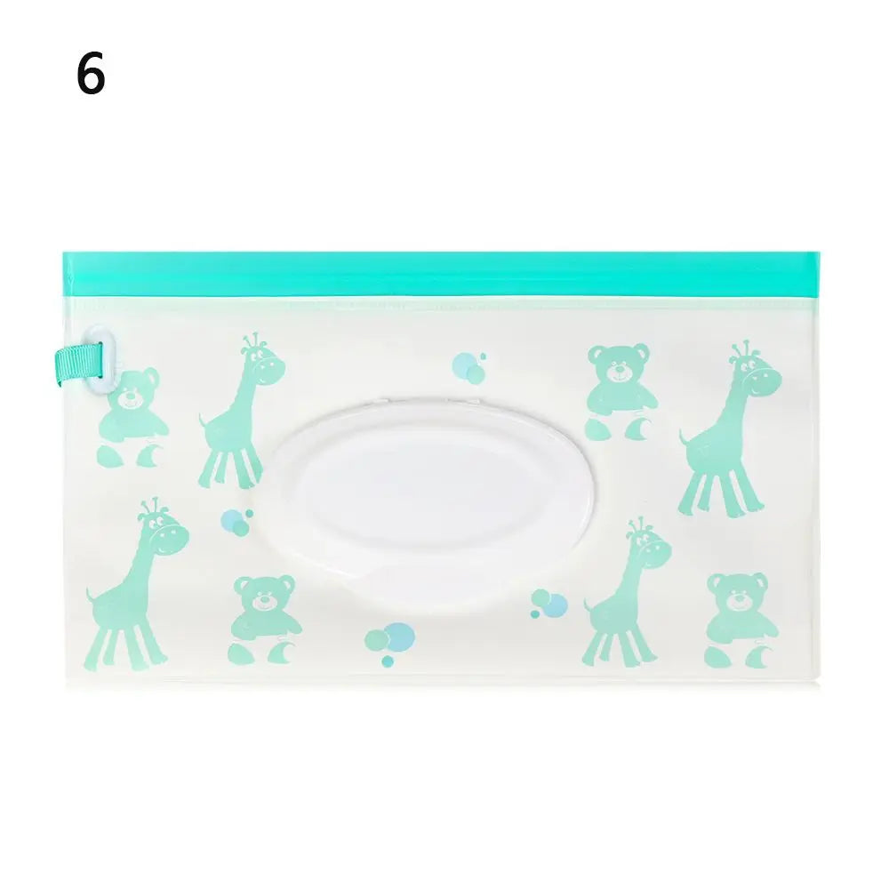 🧷 Smart Wet Wipes Bag – Snap, Strap & Go! Perfect for Mum Life on the Move! 💖🍼 - ThiGui