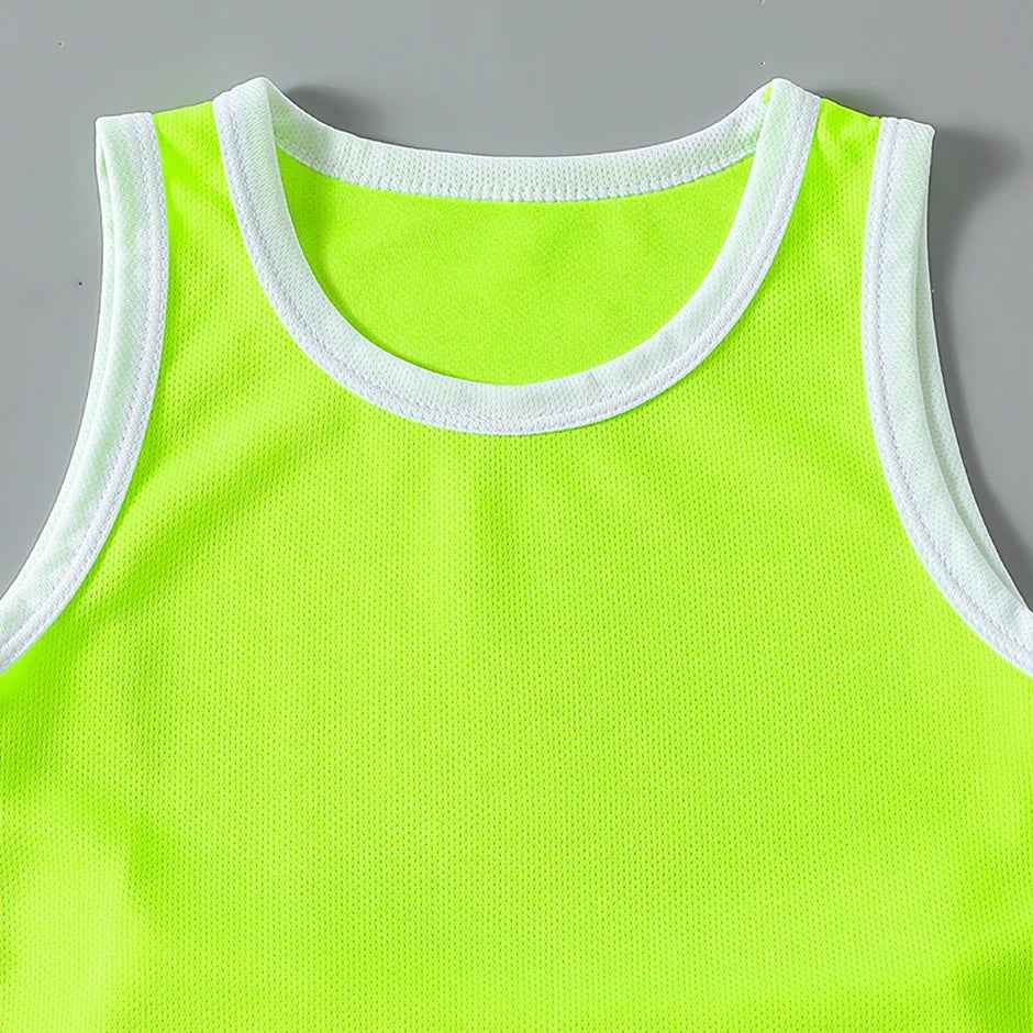 Breezy Summer 2-Piece Set – Quick-Dry Vest & Stretch Shorts for Active Boys on the Go! - ThiGui