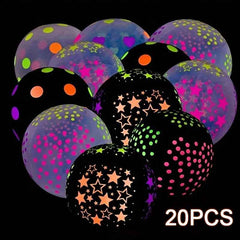 🎈Light Up the Fun – Glow-in-the-Dark Balloons for Bright Birthday Magic! - ThiGui