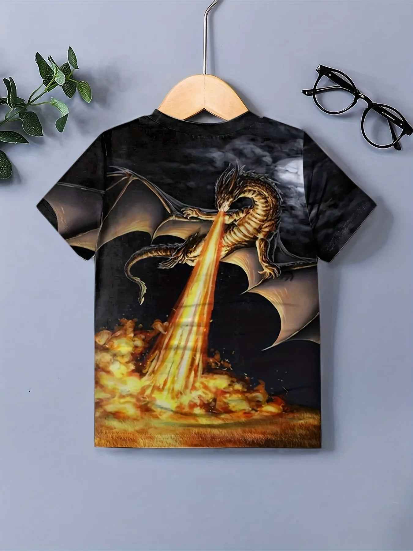 🦖Bold 3D Dino Tee – For Little Boys with Big Roars! - ThiGui