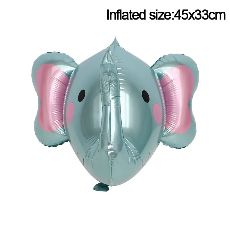 🎉 Wild Jungle Animal Balloons – Safari Party Magic with Lions, Tigers & More! 🐯🎈 - ThiGui