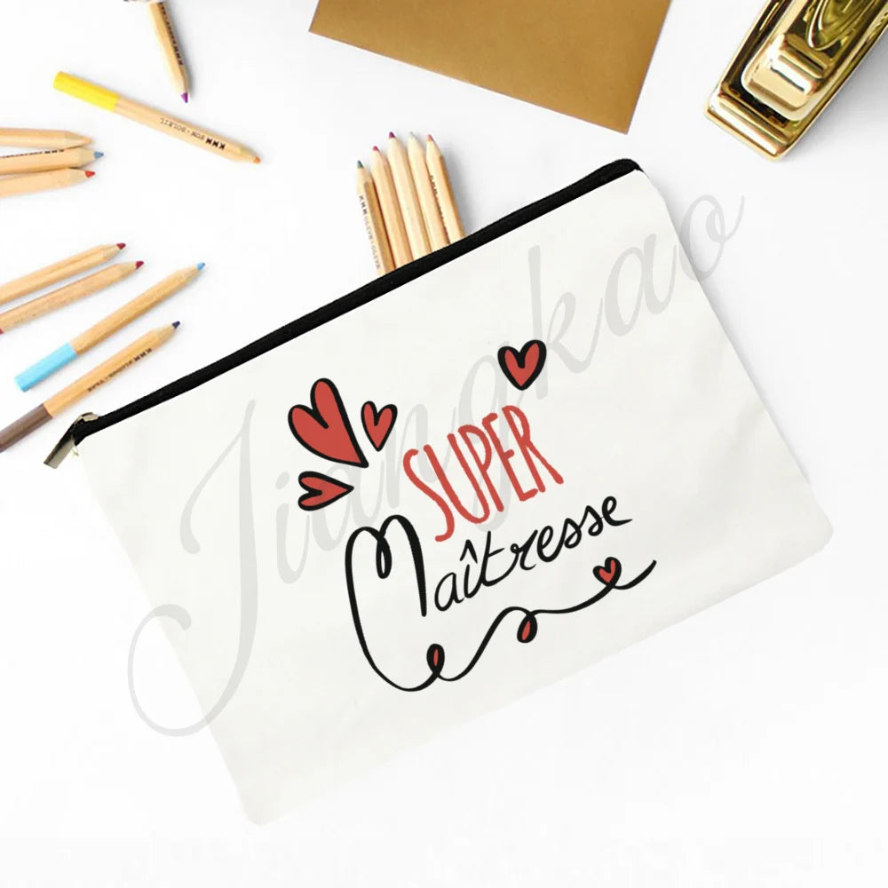 👜 Merci Maîtresse Pouch – The Sweetest Everyday Gift for Teachers & School Staff! 🎨 - ThiGui