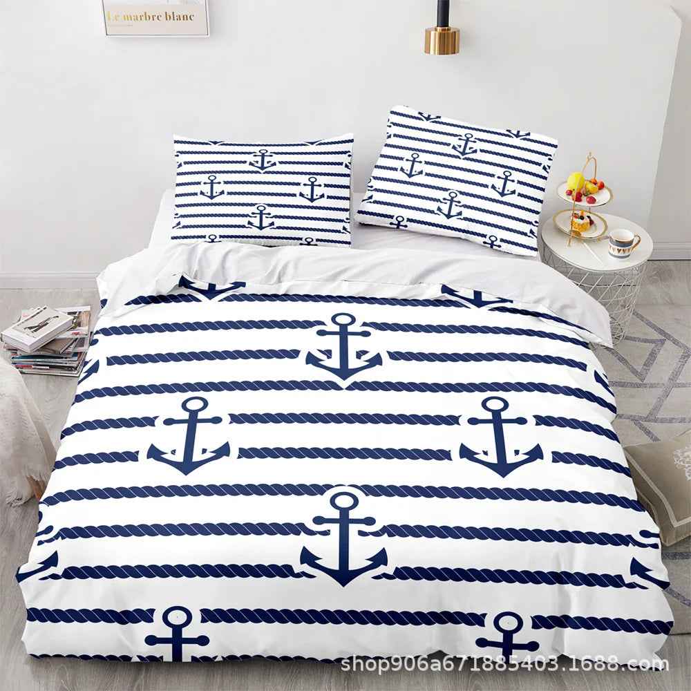⚓ Set Sail to Sleep! Nautical Bedding Boys Will Love - ThiGui