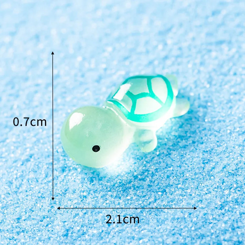 🐢🌟 Glowing Mini Turtle Set – 20 Pieces of Pure Magic for Play & Decor! ✨🌈 - ThiGui