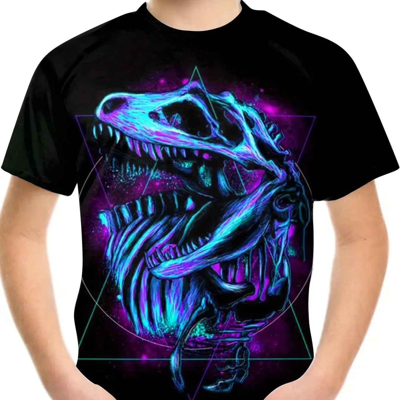 🦖Bold 3D Dino Tee – For Little Boys with Big Roars! - ThiGui