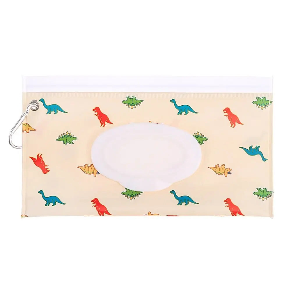 🍼 Handy Baby Wet Wipe Pouch – Reusable, Snap-On & Perfect for On-the-Go! 🚗👶 - ThiGui