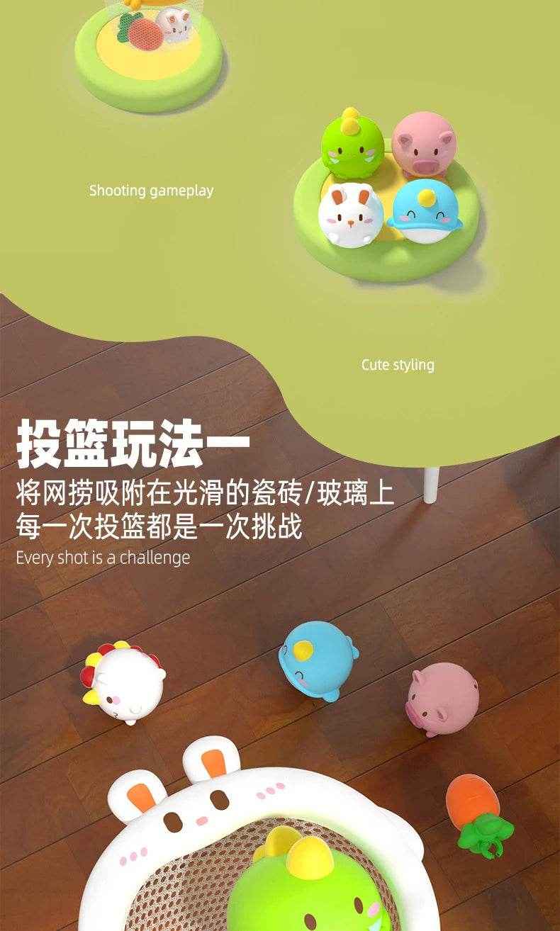 🐳LED Light Up Toys Baby Cute Animals Bath Toy Swimming Water Soft Rubber Float Induction Luminous Duck for Kids Play Funny Gifts - ThiGui