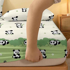 🐼Sleepy Pandas & Sweet Dreams – Adorable Fitted Sheet for Little Ones 💤 - ThiGui