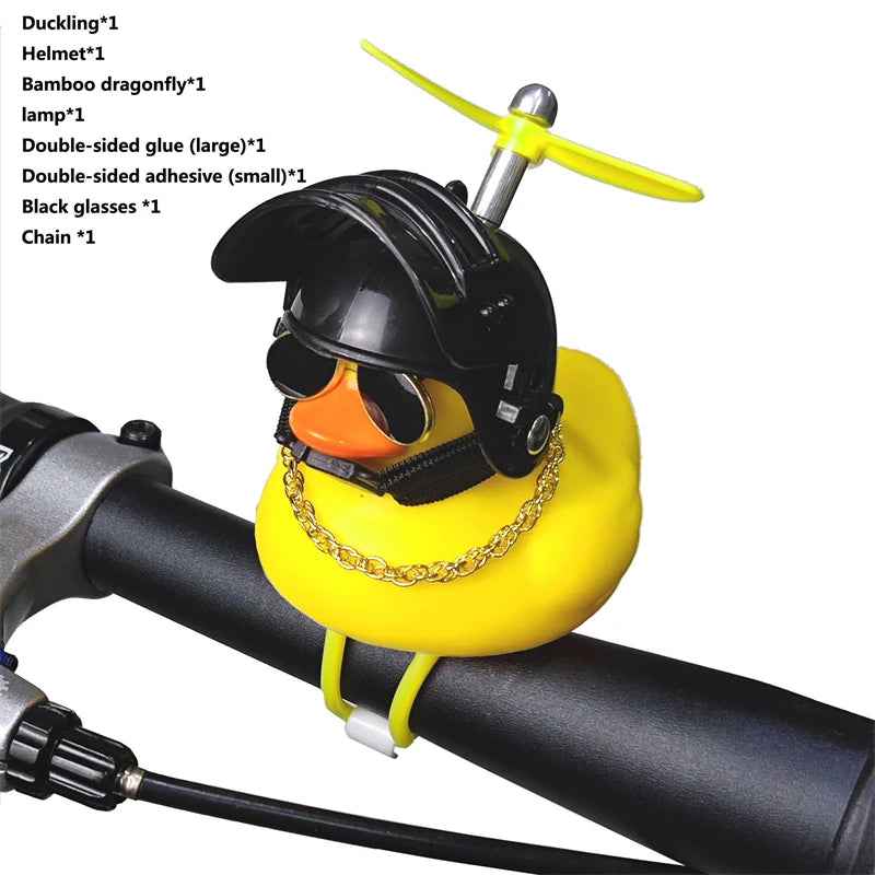 🚴Quack & Glow! The Little Yellow Duck That Lights Up Every Ride - ThiGui