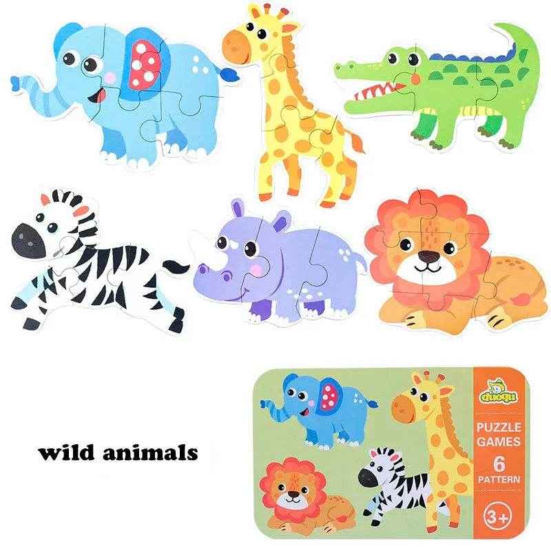 🧩Montessori Animal Puzzle Box – Brain Boosting Fun for Little Hands! - ThiGui