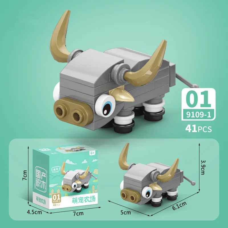 🕷️ Snap Together a Wild World – Insect & Animal Block Creatures for Kids & Collectors! 🐜🦂 - ThiGui