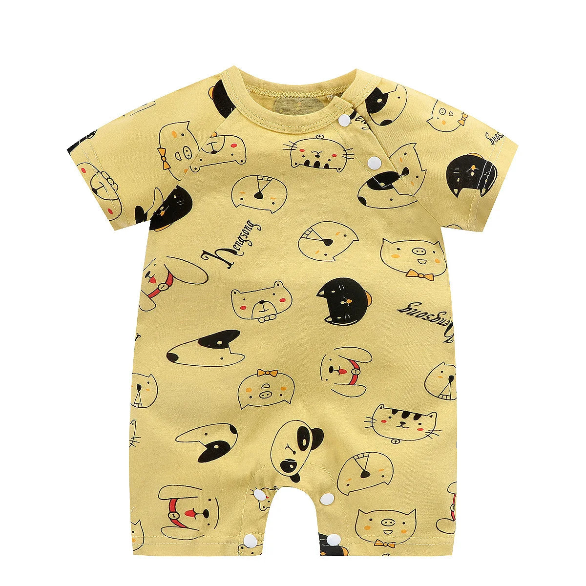 🍃 100% Cotton Summer Baby Romper – Soft, Safe & Super Sweet! 👶 - ThiGui