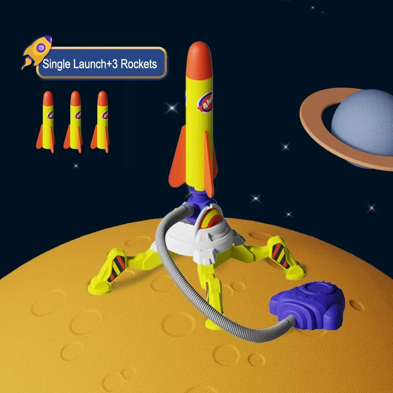 🚀 Ready, Set, STOMP! Air Rocket Launcher Toy for Outdoor Fun & Energy Burn 🔥👟 - ThiGui