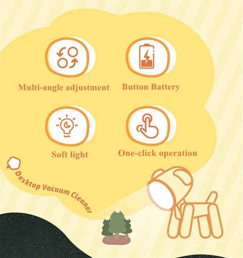 ✨ Adorable Foldable Night Light – The Bedside Glow Buddy Every Boy Will Treasure! - ThiGui