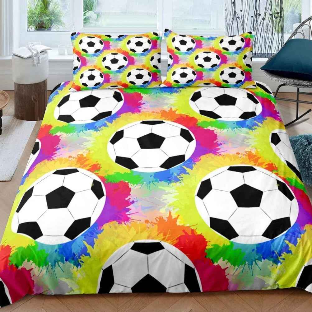 ⚽Goal Time! Dream Big with This Awesome Football Bedding Set - ThiGui