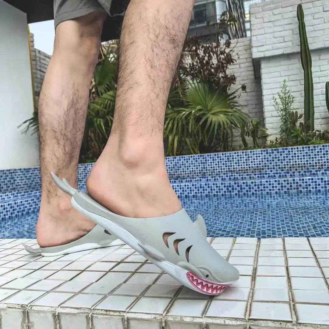 🦈Cheeky Shark Slippers for Boys – Snappy Style, Soft Comfort! - ThiGui