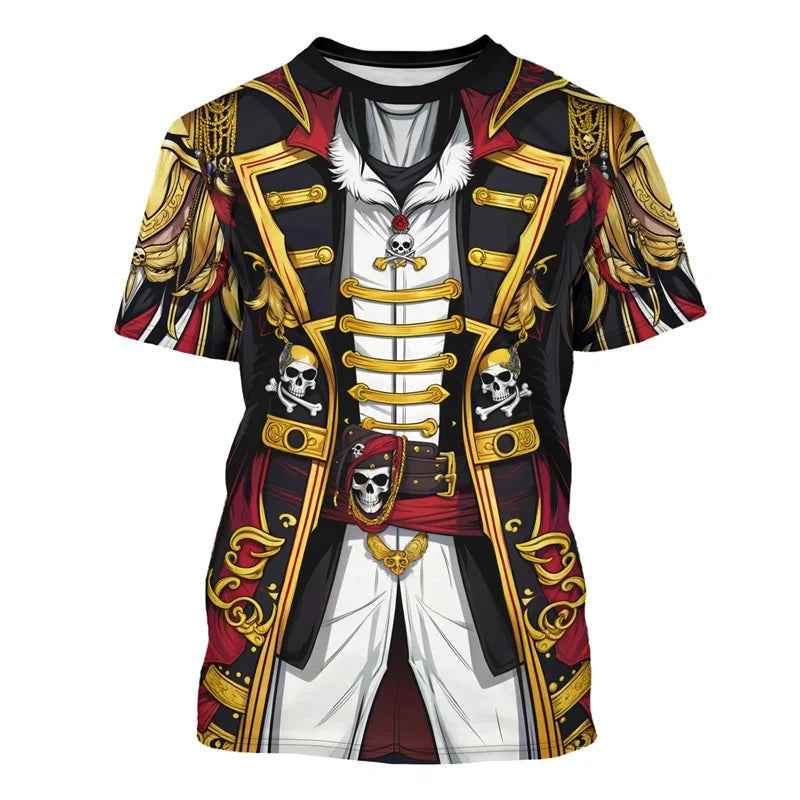 🏴‍☠️ Aye Aye Captain! The Ultimate Pirate T-Shirt for Fun-Loving Dads - ThiGui